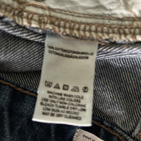 Free People / We the Free “Zip it Up” Front Denim Mini Skirt - 26 - Picture 11 of 13